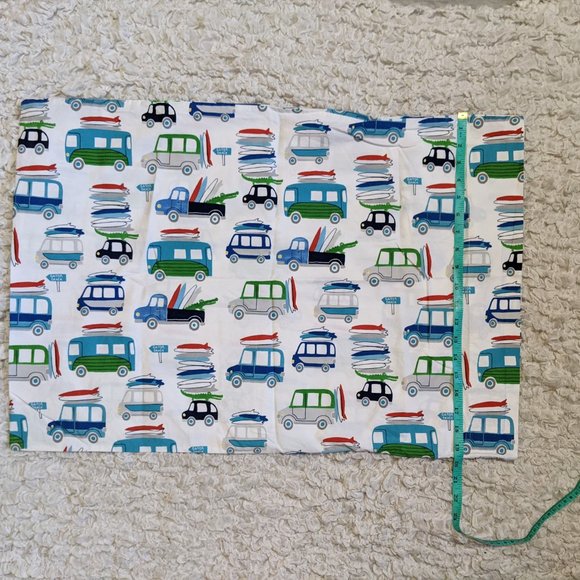 Pottery Barn Kids Cars Print Standard Pillow Case - Picture 4 of 8